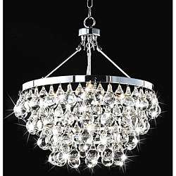 Indoor 5 light Luxury Crystal Chandelier  Overstock