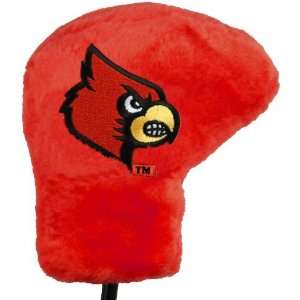  Louisville Cardinals Red Deluxe Putter Cover: Sports 