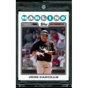  2008 Topps # 637 Jose Castillo   Florida Marlins   MLB 