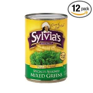 Sylvias Mixed Greens, 14.5 Ounce Grocery & Gourmet Food
