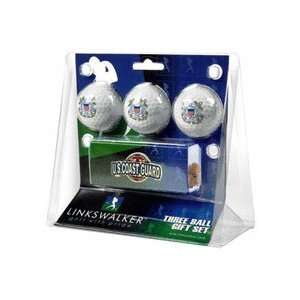  U.S. Coast Guard 3 Ball Gift Pack with Hat Clip Sports 