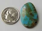 Number Eight Mine Natural High Grade Small Blue Turquoise Cabochon