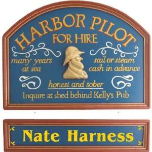  Harbor Pilot   Honest and Sober 3D Mariner   Personalized 