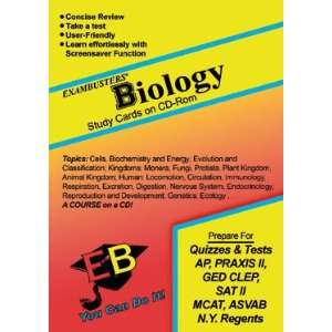  Exambuster Biology CD ROM Teachers Discovery Books