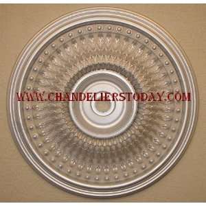  23 Ceiling Medallion Silver Custome