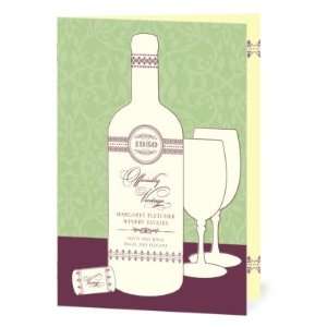  Birthday Greeting Cards   Fine Wine By Hello Little One 