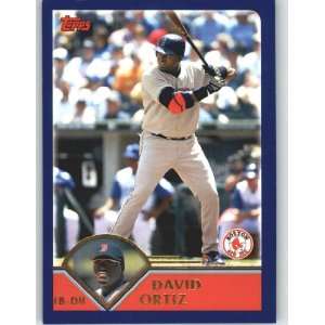 2003 Topps Traded #T52 David Ortiz Sox   Boston Red Sox 
