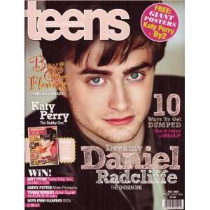  Teens July 2009 Daniel Radcliffe Teens Singapore Edition Books