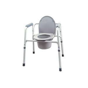    Silver Collection 3 in 1 Steel Commode