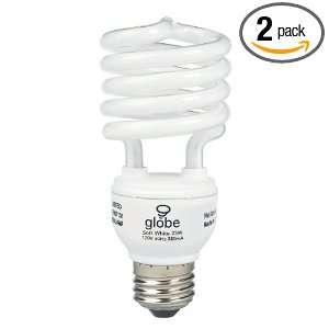 Globe Electric 2760401 100 Watt Enersaver CFL Light Bulb, Soft White 