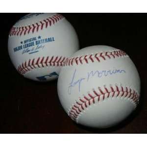  Signed Logan Morrison Baseball   Official   Autographed 