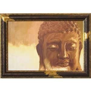  Buddha 2 Hand Finished Canvas Painting Framed   Artwork 