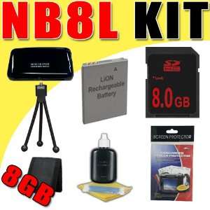 NB8L Lithium Ion Replacement Battery for Canon Powershot A2200 A3000IS 