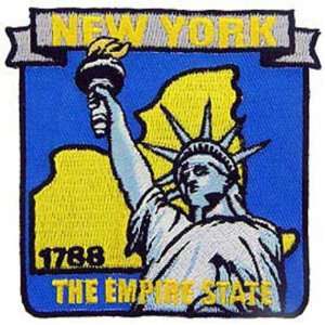  New York State Map Patch 3 Patio, Lawn & Garden