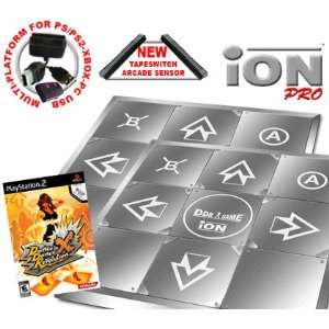 Dance Dance Revolution Limited Edition iON Pro Metal Dance Pad for PS2 