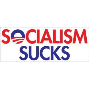  Socialism Sucks Bumper Sticker 