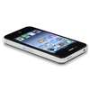 Clear Plastic Snap on Hard Case Cover+Screen LCD Guard for iPhone 4 G 