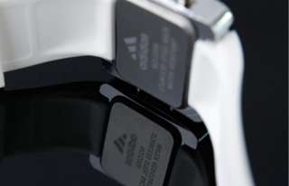 2pcs Black + White Luxury Sport Stlye LED Digital Watch Lovers Wrist 