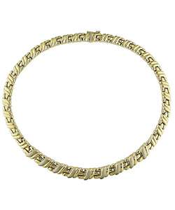 14k Yellow Gold Twist Necklace  