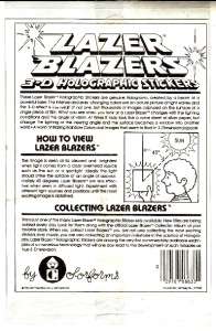 Michael Jackson Lazer Blazers 3 D Hologram, MINT 1984  