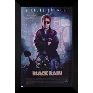 Black Rain 27x40 FRAMED Movie Poster   Style A   1989  