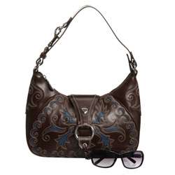 Ariat Manzanita Zip Top Leather Handbag  