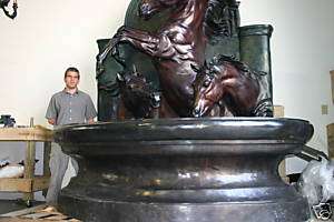 Bronze GIANT Horse Statue Fountain sculpture art equine  