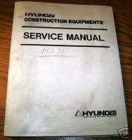 Hyundai HL35 Wheel Loader Service Repair Manual book  