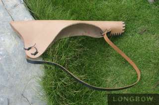 Archery Longbow leather quiver BRAND NEW arrow recurve  