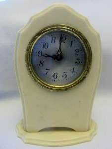 Vintage Art Deco Era Celluloid Clock  