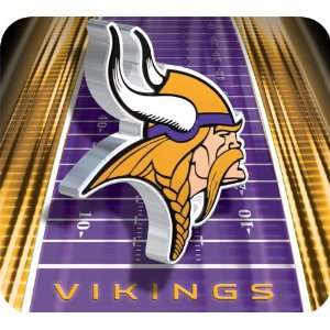  Minnesota Vikings NFL Logo Coaster Set (4): Sports 
