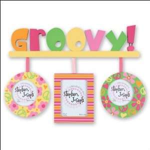 com Stephen Joseph Groovy Wall Letters with 3 Hanging Picture Frames 