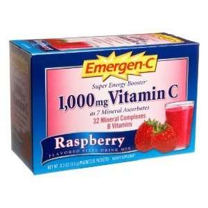  Alacer Emergen C, Emergen C Raspberry Vitamin Powder, 30 