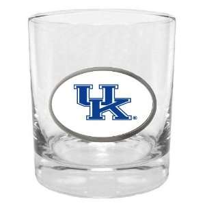  Kentucky Team Logo Rocks Glass