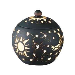  DonnieAnn Company SH9029 Sun, Moon, Star Porcelain Lantern 