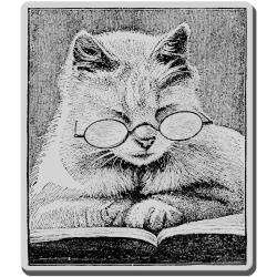 Stampendous Cattus Librum Cling Rubber Stamp  Overstock