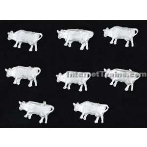   Scale Architect N Scale Beef Cows Details (8 per pack) Toys & Games