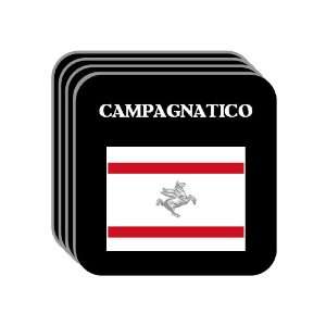  Italy Region, Tuscany (Toscana)   CAMPAGNATICO Set of 4 