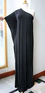 BLACK COCKTAIL Sun tube maxi long dress jersey long S M L  