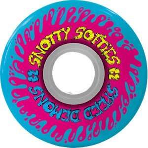  SPEED DEMONS SNOTTY SOFTIE 62mm BLUE/RED ppp (Set Of 4 