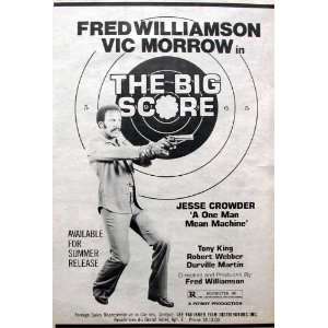  The Big Score Movie Poster (11 x 17 Inches   28cm x 44cm 
