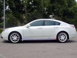 Acura Rims on Xxr 518 White Red Stripe Rims Wheels 09 10 11 12 Acura Tl Tech Zdx Mdx