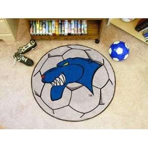   By FANMATS Georgia State University Soccer Ball Rug: Sports & Outdoors