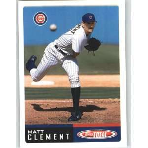  2002 Topps Total #830 Matt Clement   Chicago Cubs 