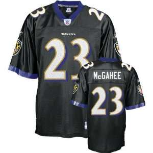 Willis McGahee Youth Jersey: Reebok Black Replica #23 Baltimore Ravens 