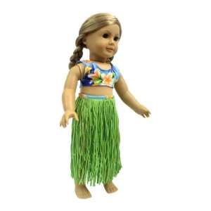    American Girl Doll Clothes Hula Costume Bathing Suit Toys & Games