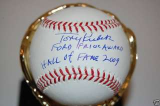 TONY KUBEK NEW YORK YANKEES Autographed MLB Baseball  