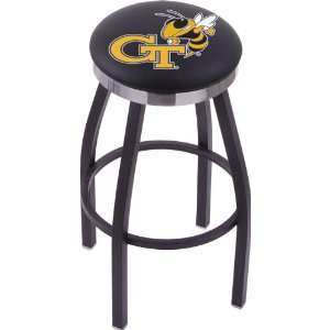  Georgia Institute of Technology Steel Stool with Flat Ring 