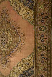 12.4 Handmade Antique 1940s Persian Tabriz Serapi Wool Rug Great 