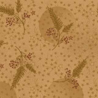 Buggy Barn Creamery Neutrals Cotton Fabric Tan Red Neutral Harvest 